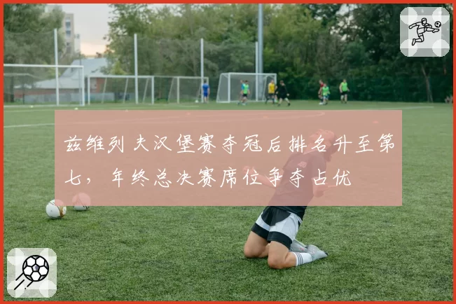 兹维列夫汉堡赛夺冠后排名升至第七，年终总决赛席位争夺占优