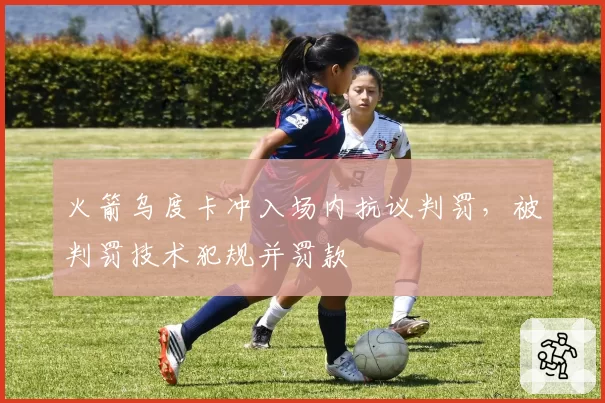 火箭乌度卡冲入场内抗议判罚，被判罚技术犯规并罚款